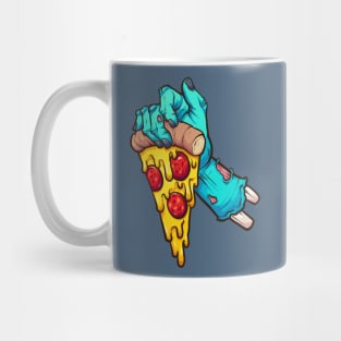 Zombie pizza Mug